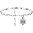 thumbnail image 1 of Initial Ankle Bracelets for Women Silver Anklet Gold Letter Anklet with Initials Gold Anklets for Women Initial Anklet Silver Anklets for Women Initial Jewelry, 1 of 7