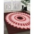 thumbnail image 3 of Ahgly Company Machine Washable Indoor Rectangle Transitional Pastel Pink Area Rugs, 2' x 4', 3 of 7