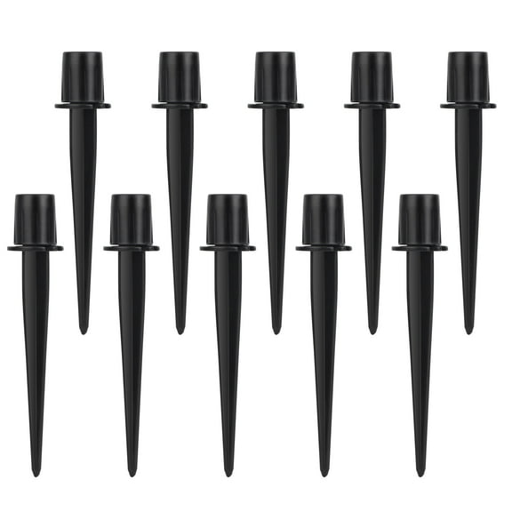 10pcs Metal Replacement Stakes, EEEkit Outdoor Garden Solar Light Spikes for Yard Path Lawn