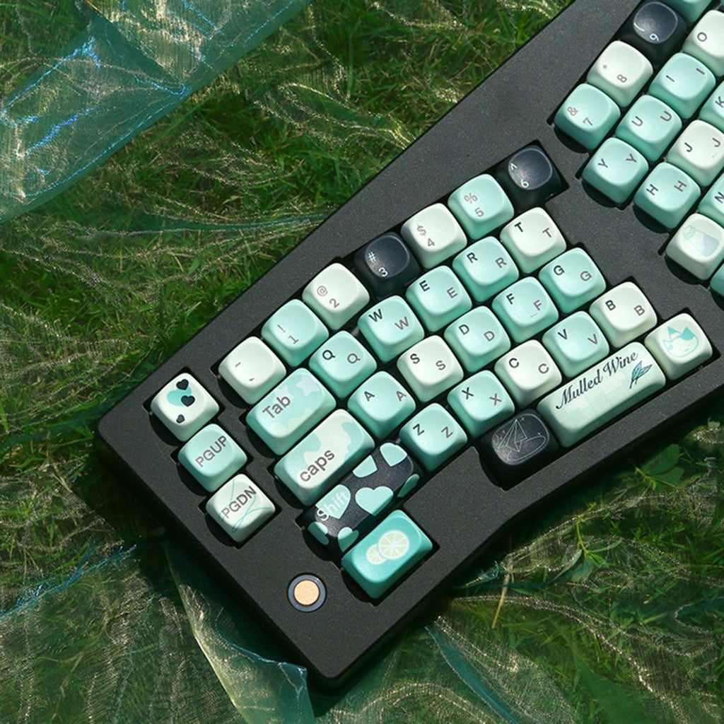 131Keys PBT MOA Profile Keycaps Set Fantasy Summer Theme for GMK67 81 87 104 108 Mechanical Keyboards