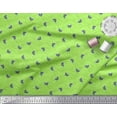 thumbnail image 2 of Soimoi Green Cotton Voile Fabric Insect & Texture Print Fabric by Yard 42 Inch Wide, 2 of 2