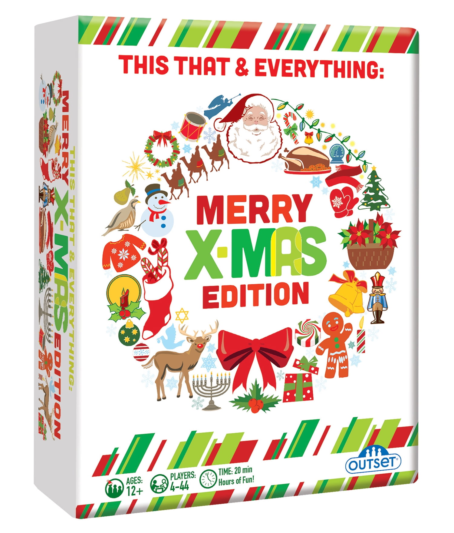 Includes 220 Cards with Holiday Themed Objects Details about   Christmas Trivia Game 