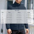 thumbnail image 6 of FRSASU Men's Full‑Zip Stand Collar Casual Jacket Wind‑Resistant Lightweight Coat with Big Flap Pockets Hiking Travel Outfits Gray, 6 of 9