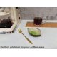 thumbnail image 3 of Coffee Spoon and Rest for Coffee Bar Accessories, Ice Cracks Leaf Small Spoon Rest for Coffee Station, Tea Spoon Rest Tea Spoon Holder Teaspoon R, 3 of 5