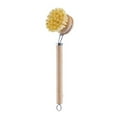 thumbnail image 2 of 1pc Wooden Dish Scrub Brushes Natural Bristles Kitchen Cleaning Scrubbers For Washing Pan Dish And Other Kitchen Cookware, 2 of 11