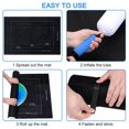 thumbnail image 4 of Puzzle Mat Household Solid Color Board Game Accessories Puzzles Storage Roll Mats Organizer Holding Tool with Printing Pattern black, 4 of 8