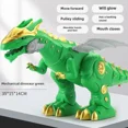 thumbnail image 1 of Wholesale Green Medium-Sized Mechanical Dinosaur Toy with Remote Control, Spray & Fire Effects - Durable Plastic Realistic Animal Model, Intelligent Educational Gift for All Ages, Interactive Movable, 1 of 6