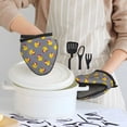 thumbnail image 6 of Pofeuu Christmas hat duck Print Thickened Mini Silicone Oven Mitts Heat Resistant, Rubber Oven Mitt Gloves, Finger Pinch Grips, Pot Holder, Silicone Potholder, 6 of 7