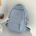 thumbnail image 4 of Shoulder Bag Multi-Pocket Student Backpack Waterproof for Laptop Book (Blue), 4 of 9