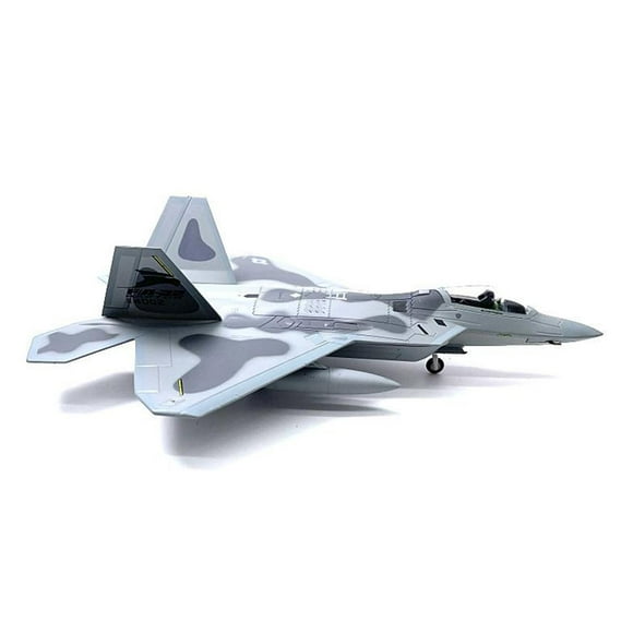 Ruiboury Airlines F-22 for Raptor Airplane Model 1/100 Aircraft Model Fighter DieCast
