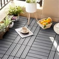 thumbnail image 4 of Joipy Deck Tiles,Wood Flooring Tiles Flooring for Outdoor & Indoor,Patio Balcony Garden,Interlocking Patio Deck Tiles,Outdoor Flooring for Garden,Poolside Fir Wood,Indoor Natural Wood, 4 of 4