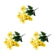 thumbnail image 5 of Moyic 3x Iris Japonica simulado para decoraciones vibrantes para el hogar La simulación tridimensional y completa es amarilla Type1 NO1, 5 of 6