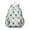 Pug with Crown, variant on Pitbull Dog and Flower Floral Backpack for School,Cute School Bag,Schoolbag with Adjustable Shoulder Straps & Padded Back,13.4"x11"x4.7"