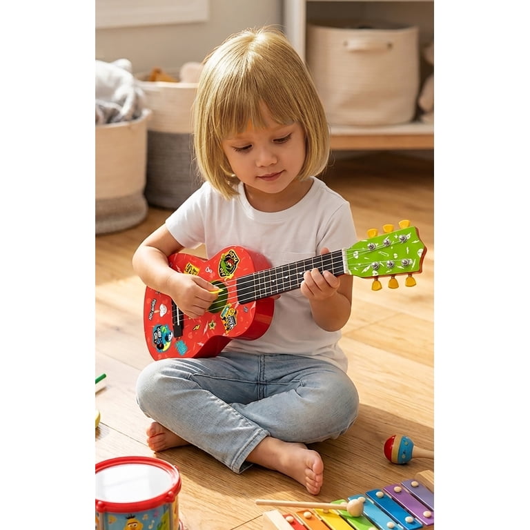 Kidz Toyz 20" Sesame Street Toy Guitar With Pick photo 4