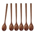 thumbnail image 3 of Cucharas de madera CUTICAT 6 cucharas de sopa para servir, 3 of 8