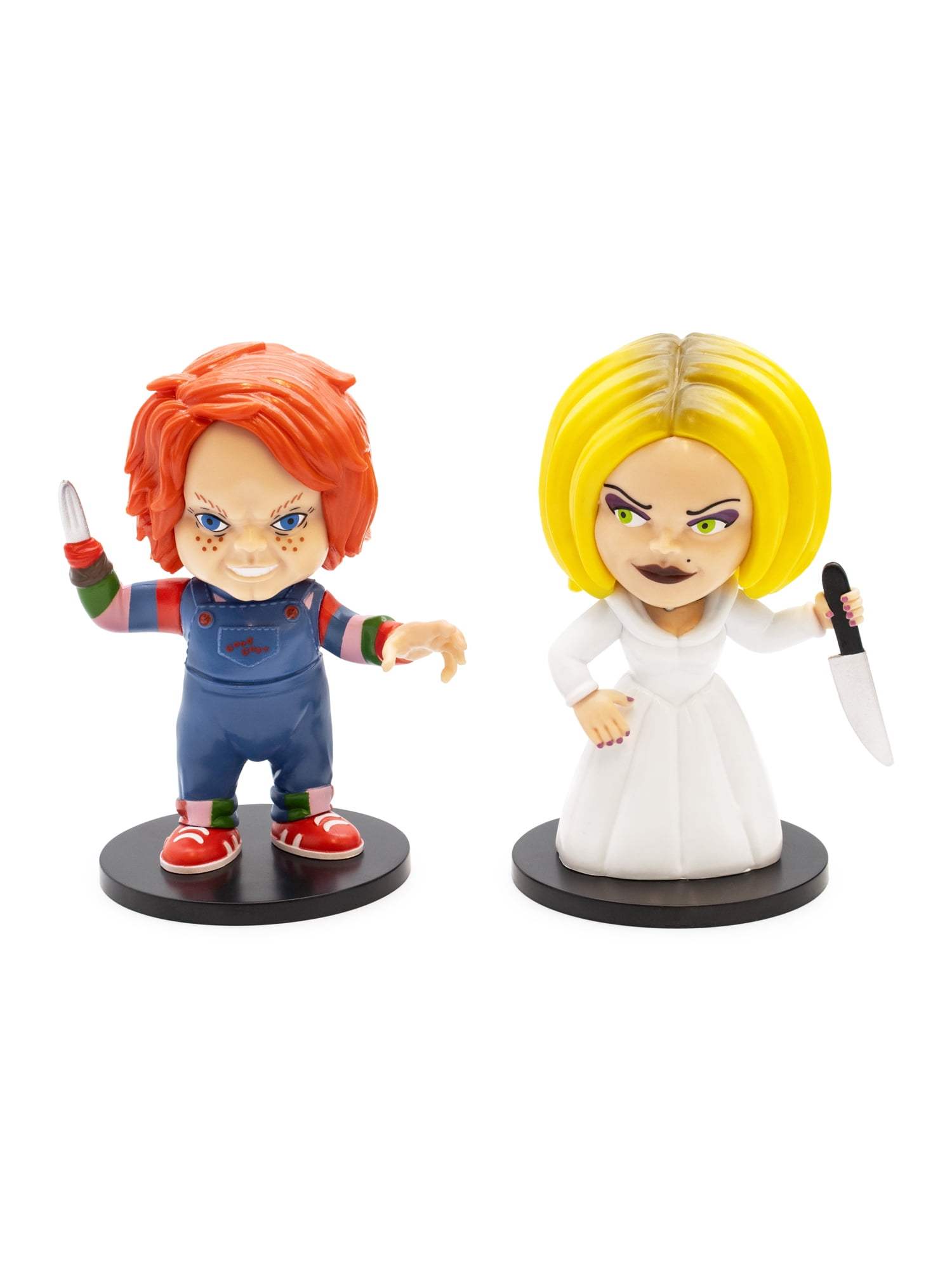 CultureFly Chucky Noir Black & White with Blood Splatter