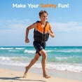 thumbnail image 2 of Koorium Kids Life Jacket Swim Vest Youth Swim Jacket Adults,Lightweight Quick-Dry Adjustable Buckles Zipper,Kayak, Swimming Training, Boating,Watersports, 2 of 10