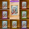 thumbnail image 3 of Merry Christmas Shetland Sheepdog Enjoys Woofmas Winter Xmas Holiday Acrylic Plaque with Wood Photo Frame Box Sheltie Dog Lover Gifts Light Box - 02022, 3 of 5