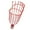 Red, variant on Sipeihong Fruit Picker Basket Garden Tool for Easy Fruit Catching with Adjustable Pole