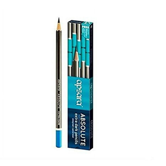 Apsara Absolute Extra Dark Pencils - Pack of 10