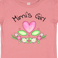 thumbnail image 4 of Inktastic Mimi's Girl- Heart Flowers Girls Baby T-Shirt, 4 of 5