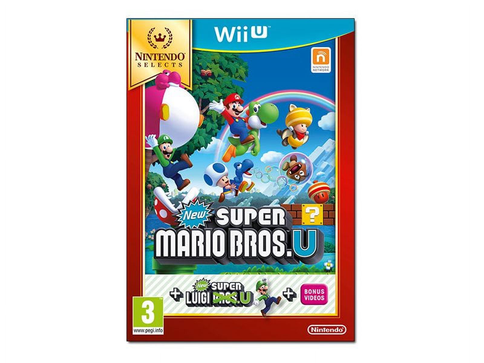 New Super Mario Bros U + New Super Luigi U Nintendo Nintendo Wii U 045496903749