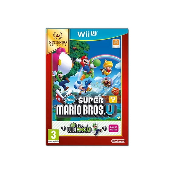 Pre-Owned New Super Mario Bros U + New Super Luigi U, Nintendo, Nintendo Wii U, 045496903749