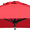Red, variant on Alden Design 9 Foot Patio Umbrella with Crank and Push Button to Tilt, Tan