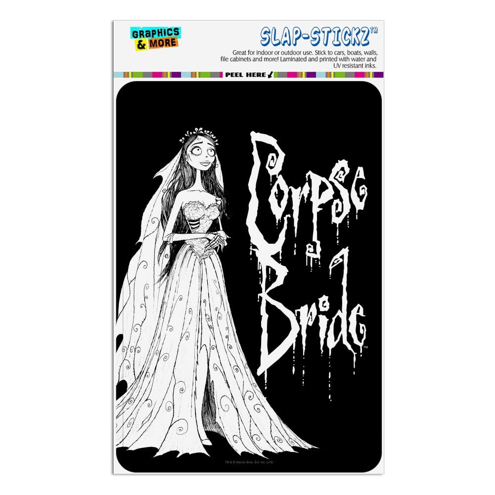 Corpse Bride Logo and Silhouette Home Business Office Sign