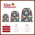 thumbnail image 2 of Super Soft Fabric Gift Bag Contraction Free Bag Mouth Pull Rope Design Red Ribbon Mouth For The Festival Independence Day Theme Elements Star (7) Large, 2 of 8