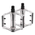 thumbnail image 1 of Pedal de bicicleta de plástico universal con tiras reflectantes, adecuado para ejes de 14 mm, antideslizante para BMX y MTB, 1 of 7