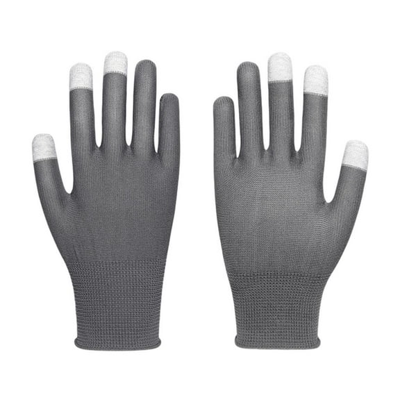 Sensitive Conductive Fiber Gloves For Music Game Outdoor Use Sun Protective 2pcs