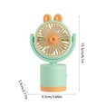 thumbnail image 3 of XGFHYJEH Hand Held Fan, Mini Fan Handheld, Hand Held Fan Rechargeable, Portable Folding Hand Held Cooling Fan, 3 of 6
