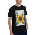 thumbnail image 2 of Bingfone Sunflowers (2) Men'S Loose Fit Short-Sleeve Pocket T-Shirt, 2 of 7