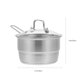thumbnail image 2 of 1 Juego de olla de fideos de acero inoxidable, olla de leche para el hogar, olla de cocina, olla al vapor HOMEMAXS 13188715-MX, 2 of 6