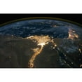 thumbnail image 2 of Night View Of The Eastern Mediterranean Sea. The Lights Are Concentrated In The Nile River Valley History, 2 of 2