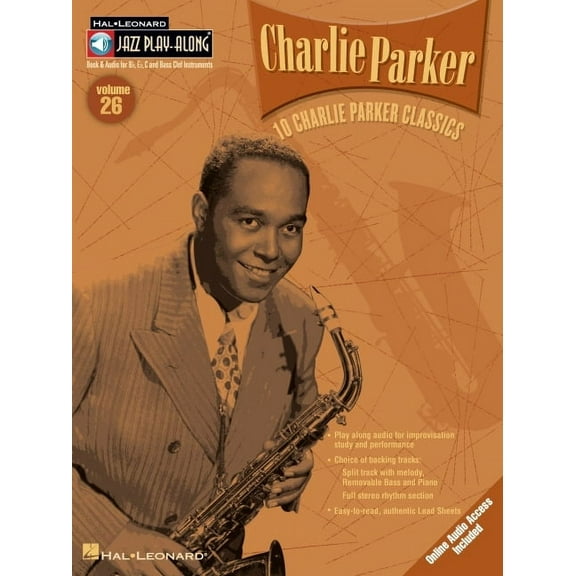 Jazz Play Along: Charlie Parker - Jazz Play-Along Volume 26 Book/Online Audio (Other)