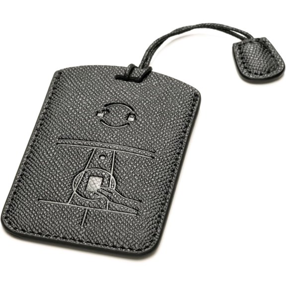 Vitodeco Premium Leather Digital Key Card Case Compatible with TESLA (Black)