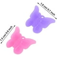 thumbnail image 2 of Hair Clips, 50 Pcs Butterfly Pastel Hair Clips Mini Cute Accessories for Hair 90s Girls Women, Matte Colors, 2 of 5
