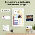 thumbnail image 3 of Apolosign 21.5-inch Smart Digital Calendar & Home Hub - Dual-Mode Family Wall Planner, One-Touch Privacy Photo Shield, Auto-Sync Google/iCloud, Meal & Chore Tracker, Message Board, White, 3 of 20