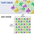 thumbnail image 4 of Coolnut Mardi Gras Cloth Napkins Set of 4, Reusable Washable Polyester Dinner Table Napkins for Family, Weddings, Parties, Home Decor, 20 x 20 Inch Washcloth Gift, 4 of 7