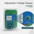 thumbnail image 6 of [ETL Listed] Electronic Surge Protector for Home Appliance,Voltage Protector Suit for Refrigerators and Freezers, Voltage Brownout Outlet 120V 15A,1800Watts(4 Pack),220V-1-blue, Surge Protection,1, 6 of 7