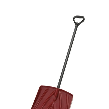 Suncast Kid's Resin Snow Shovel, Bright Red