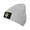 Gray, variant on U.S. Army Sergeant First Class Knit Beanie Acrylic Knitted Hat Men Beanie Winter Warm Beanies Women Casual Skullies Outdoor