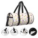 thumbnail image 3 of Fotbe Watermelon And Lemon Bolsa Deportiva de Lona Plegable con Estampado, Bolsa de Gimnasio con Bolsillo Seco/Húmedo, Bolsa de Viaje Ultraligera de Gran Capacidad, 3 of 6