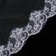 thumbnail image 2 of Moluckfu Velo De Largo En Tul Con Encaje Floral Para Novia, 2 of 6