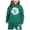Dark Green, variant on GobdXE Girls 2 Piece Hoodie Sweatpants Set Daisy Print Long Sleeve Pullover Tracksuit Casual Outfit for Kids Girls 1-2 Years,Dark Green