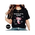 thumbnail image 2 of Funny Axolotl Anatomy T-Shirt - Adorable Salamander Science Tee for Biology Lovers | Unisex Pink Gift, 2 of 10