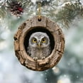 thumbnail image 6 of Wooowa Single Christmas Animal Acrylic Ornament 3.1" Lightweight Shatterproof 2025 In-Demand Cute Touch for Tree Decor & Holiday Gifts, 6 of 8