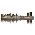 thumbnail image 2 of ALL MY WALLS 'Miami Reflection II' Ash Carl Metal Wall Art, 2 of 4